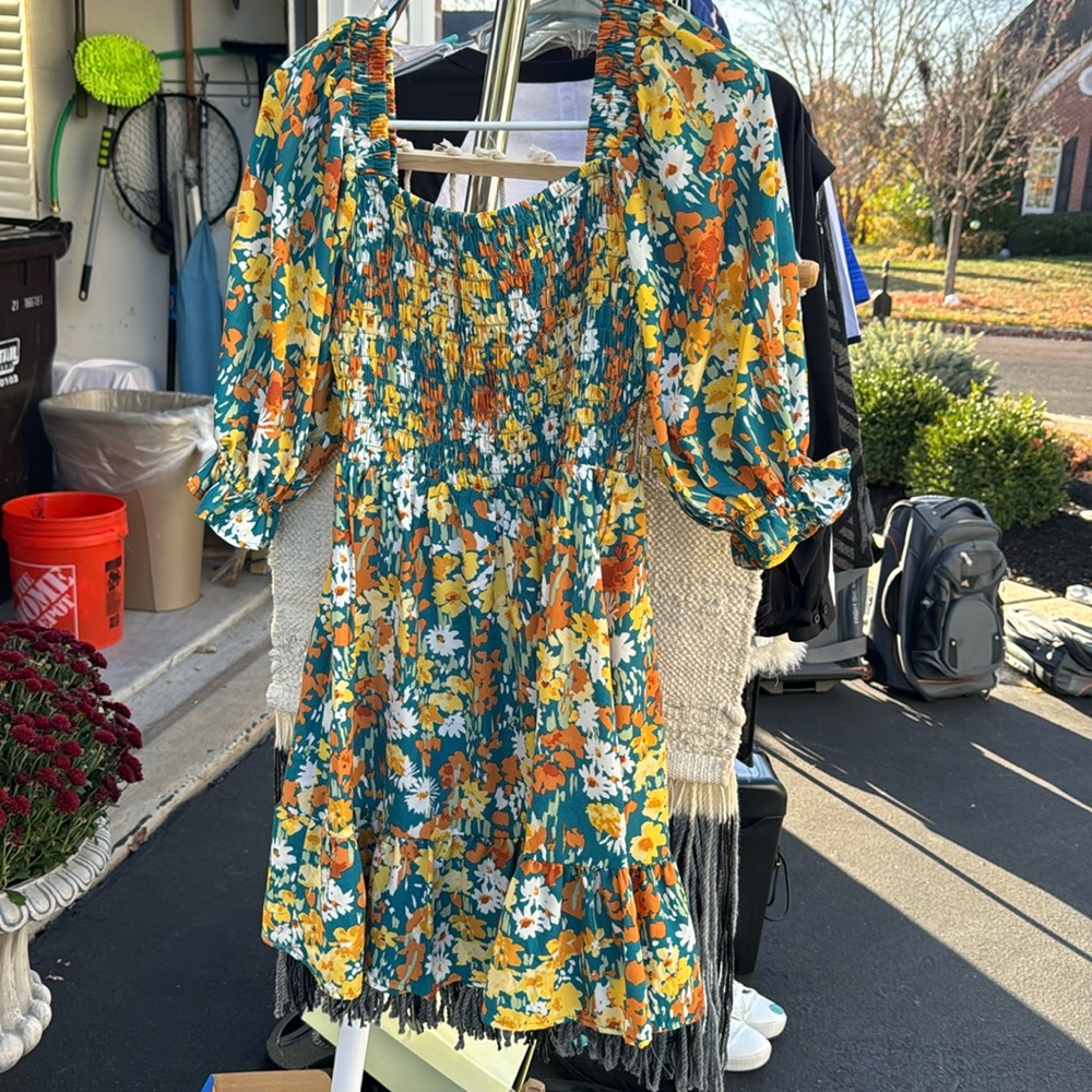 Floral fall/summer/spring dress